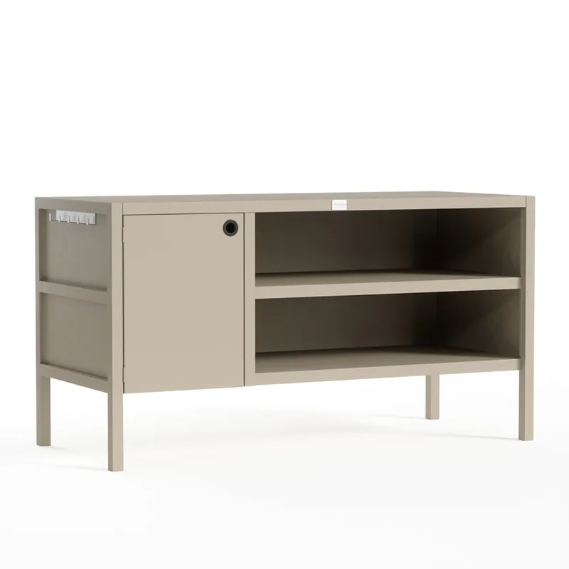 Geruza bikoitzeko kanpoko sukaldeko armairua ate batekin