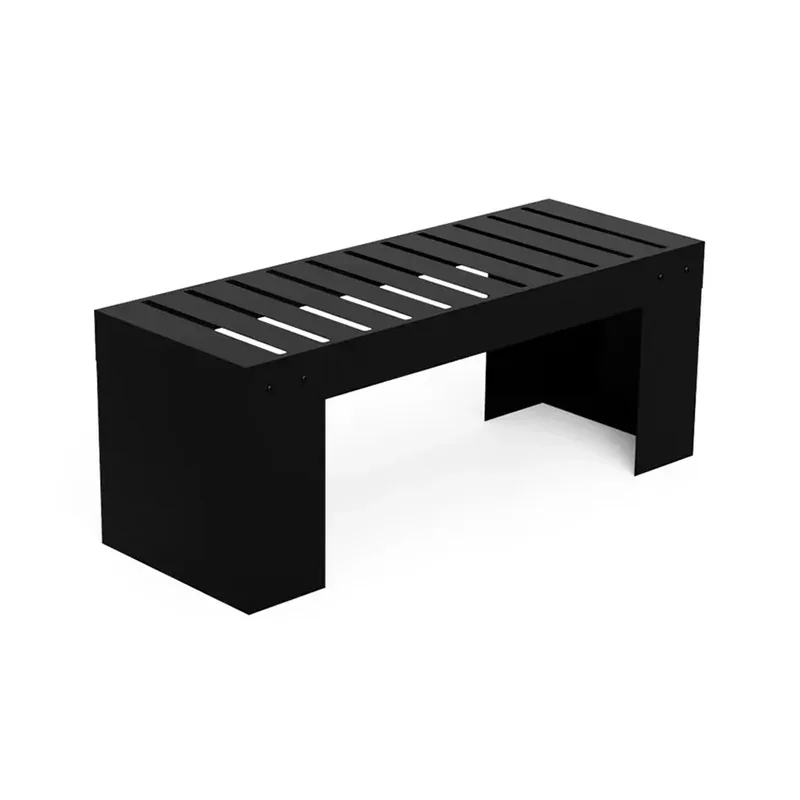 Garden Black Outdoor Bench Garden Black Outdoor Bench