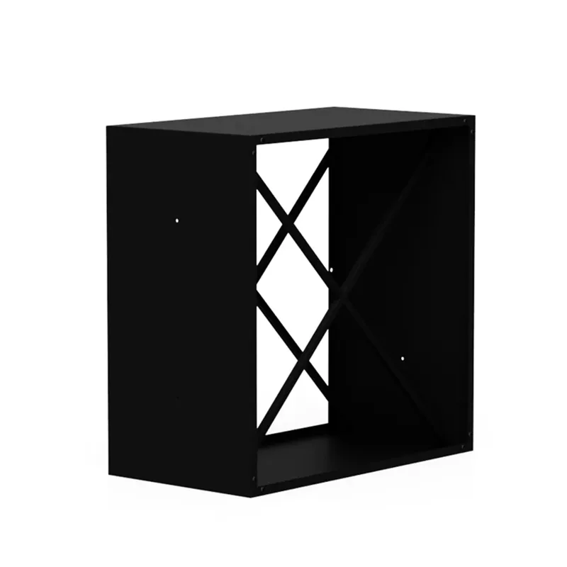 Outdoor Metal Rectangular Log Holder Firewood Rack